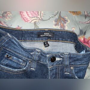 Halle mid rise skinny Denim Jeans 24